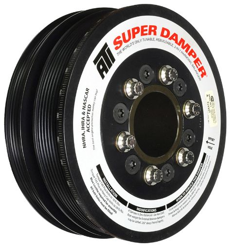 Picture of ATI Damper - 7.48in - Alum - 64 Grv - LS3 Camaro - 10 - 15 - Gen 3 Vortec Truck - 6 Bolt - LS