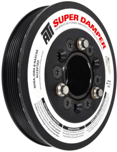 Picture of ATI Damper - 7.48in - Alum LW - 64 Grv - LSA - 09 - 15 Cadillac CTS - V (Excl SC Pulley)