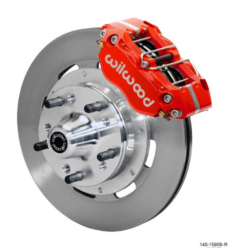 Picture of Wilwood Dynapro 4R Front Kit 11.75in Ultralite HP Rotors - Red