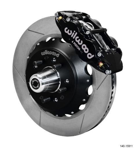 Picture of Wilwood Narrow Superlite 6R Front Big Brake Kit 14.00in GT competition Series Rotor - Black