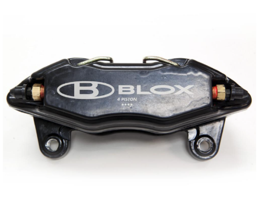 Picture of BLOX Racing Forged 4 Piston Calipers - Single (Fits HondaAcura 262mm Rotors)