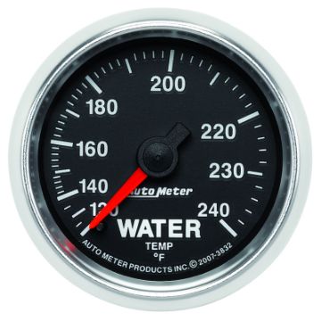Picture of Autometer GS 52mm 120 - 240 Deg F Mechanical Water Temperature Gauge