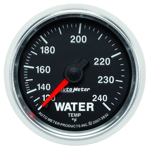 Picture of Autometer GS 52mm 120 - 240 Deg F Mechanical Water Temperature Gauge