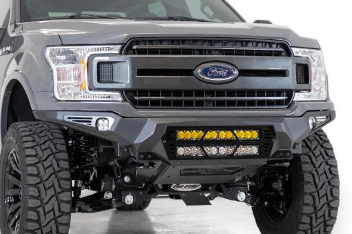 Picture of Addictive Desert Designs 18 - 20 Ford F - 150 Bomber Front Bumper w Dual 20IN LED Mounts