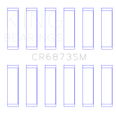 Picture of King Toyota 2GR - FE3GR - FE Connecting Rod Bearing Set