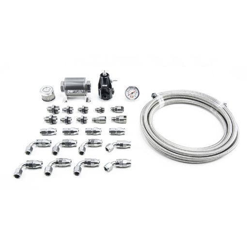 Picture of DeatschWerks 01 - 15 Honda Civic DW400 Pump Module Return Plumbing Kit wPTFE Fuel Lines