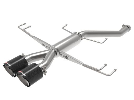 Picture of aFe Takeda 2.5in 304SS Axle - Back Exhaust System 17 - 19 Honda Civic Type R L4 - 2.0L (t)