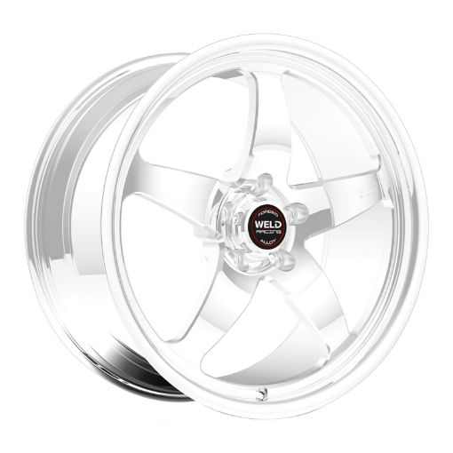 Picture of Weld S71 18x9 5x4.75 BP 5.1in. BS Polished Wheel (High Pad) - Non - Beadlock