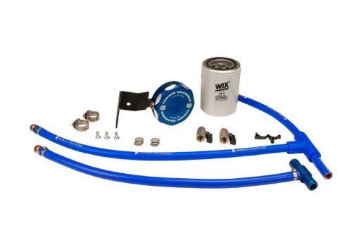 Picture of Sinister Diesel 03 - 07 Ford Powerstroke 6.0L w Wix (Round) Coolant Filtration System