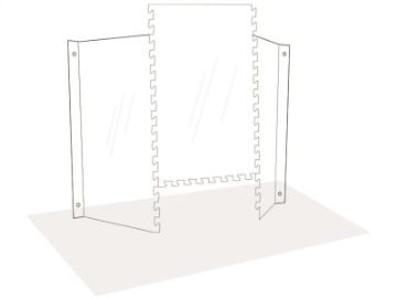 Picture of Counter Shield - Adjustable