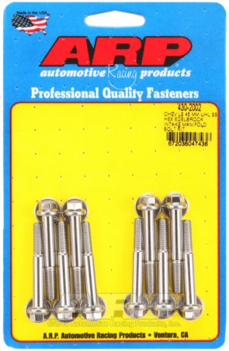 Picture of ARP Chevy LS 45Mm UHL Hex Edelbrock Intake Manifold Bolt Kit