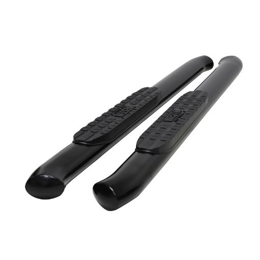Picture of Westin 19 - 20 Chevrolet Silverado GMC Sierra 1500 Reg Cab PRO TRAXX 4 Oval Nerf Step Bars - Black