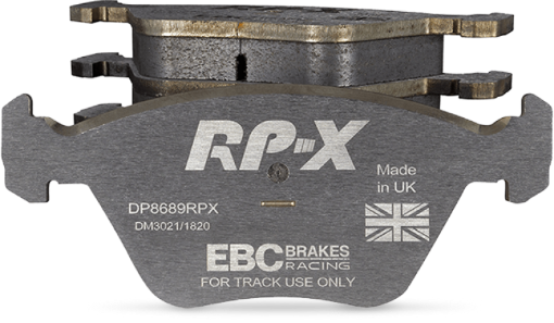 Picture of EBC Racing 12 - 15 Porsche 911 (991) Carrera S 3.8L (Cast Iron Rotor Only) RP - X Front Brake Pads