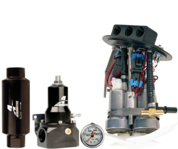 Picture of Aeromotive 11 - 17 Ford Mustang Drop In Kit (18038156331313412341) - Dual 450lph