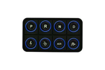 Picture of AEM EV 8 Button Keypad CAN Based Programmable Backlighting