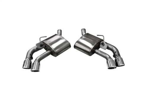 Picture of Corsa 16 - 24 Chevrolet Camaro SSZL1 6.2L V8 Polished Xtreme Axle - Back Exhaust (w Factory NPP Valve)