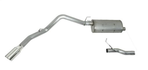 Picture of Gibson 19 - 20 Ford F250F350 Super Duty 6.2L 3in3.5in Cat - Back Single Exhaust - Stainless