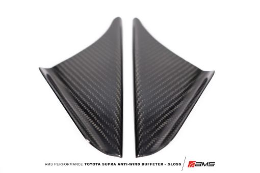 Picture of AMS Performance 2020 Toyota GR Supra Anti - Wind Buffeting Kit - Gloss Carbon