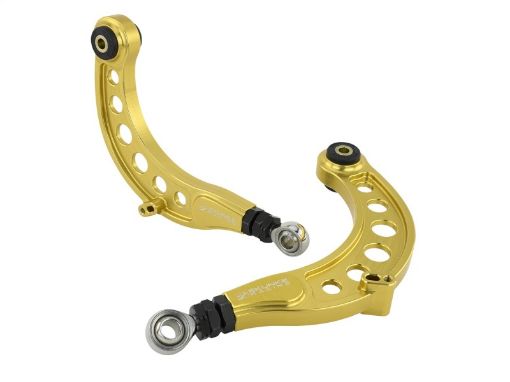 Picture of Skunk2 Pro Series 16 - 20 Honda Civic Gold Anodized Rear Camber Kit