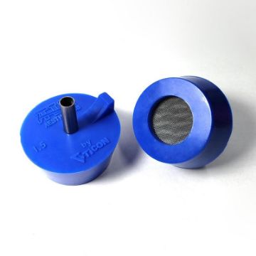 Picture of Ticon Industries Tig Aesthetics 1.5in Pipe 1.5in Header Silicone Purge Plug - Blue