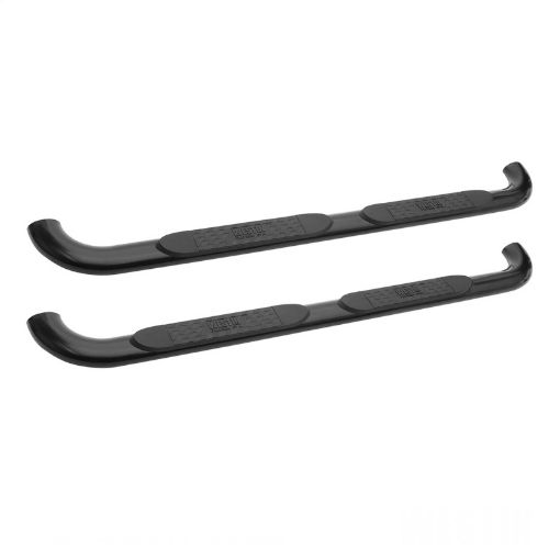 Picture of Westin 19 - 20 Dodge Ram 1500 Crew Cab Platinum 4 Oval Nerf Step Bars - Black