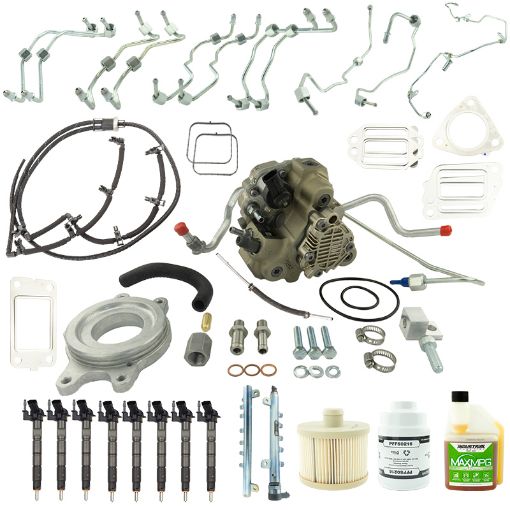 Picture of Industrial Injection 11 - 16 Duramax 6.6L LML Bosch Disaster Kit wEmissions Intact CP3 Conversion Kit
