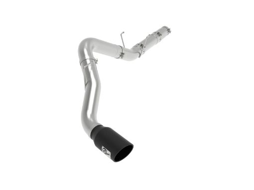 Picture of aFe ATLAS 5in DPF - Back Alum Steel Exhaust System w Black Tip 19 - 20 Ram Diesel Trucks L6 - 6.7L (td)