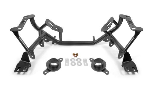 Picture of BMR 96 - 04 Ford Mustang K - Member Standard Version w Spring Perches - Black Hammertone