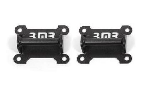 Picture of BMR 98 - 02 Chevrolet Camaro Motor Mount Kit (Solid Steel) - Black Hammertone