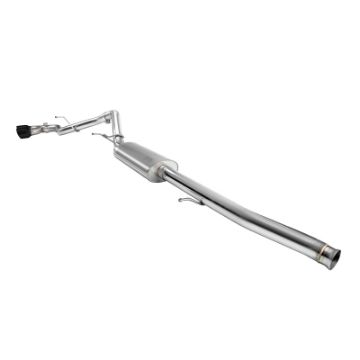 Picture of Kooks 15 - 20 Chevrolet Tahoe 3in SS Cat - Back Exhaust w Black Tips Connects to OEM