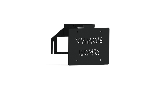 Picture of Road Armor 3.6in Offset Fairlead Mount - Tex Blk