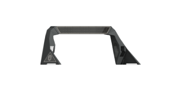 Picture of Road Armor 10 - 19 Dodge 1500 iDentity Headache Rack wBedrail Pods40in Center Light PodHyve Raw