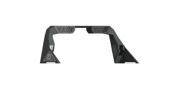 Picture of Road Armor 10 - 19 Dodge 1500 iD Headache Rack wBedrail PodDual 10in PodBrake Lamp ReliefiD - Raw