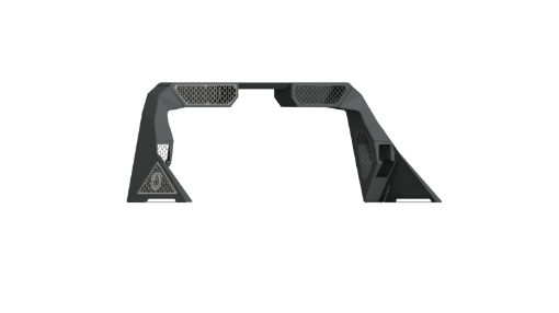 Picture of Road Armor 99 - 20 Ford F - 250 iD Headache Rack wBedrail PodDual 10in PodBrake Lamp ReliefHyve - Raw