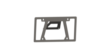 Picture of Road Armor Universal Front License Plate Mount - Tex Blk