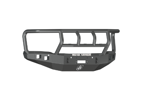 Picture of Road Armor 14 - 15 GMC 1500 Stealth Front Winch Bumper wTitan II Guard - Tex Blk