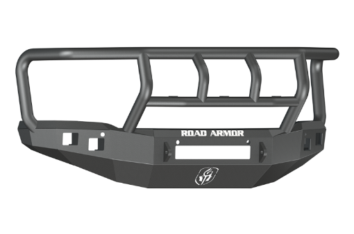 Picture of Road Armor 14 - 15 GMC 1500 Stealth Front Bumper wTitan II Guard - Tex Blk