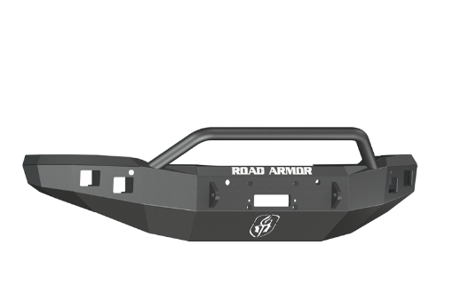Picture of Road Armor 14 - 15 GMC 1500 Stealth Front Winch Bumper wPre - Runner Guard - Tex Blk