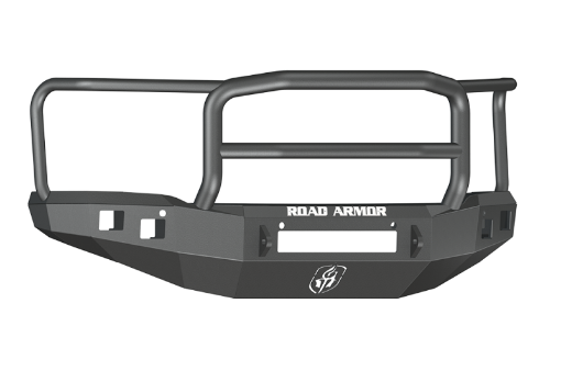 Picture of Road Armor 14 - 15 GMC 1500 Stealth Front Bumper wLonestar Guard - Tex Blk