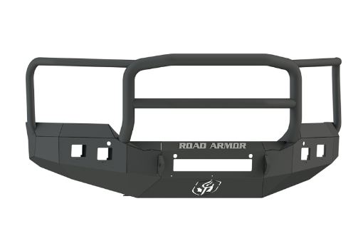 Picture of Road Armor 15 - 19 GMC 2500 Stealth Front Bumper wLonestar Guard - Tex Blk