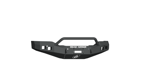 Picture of Road Armor 16 - 18 GMC 1500 Stealth Front Winch Bumper wPre - Runner Guard - Tex Blk