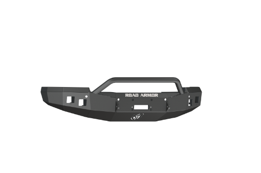 Picture of Road Armor 14 - 15 Chevy 1500 Stealth Front Winch Bumper wPre - Runner Guard - Tex Blk