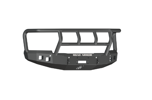 Picture of Road Armor 15 - 19 Chevy 2500 Stealth Front Winch Bumper wTitan II Guard - Tex Blk