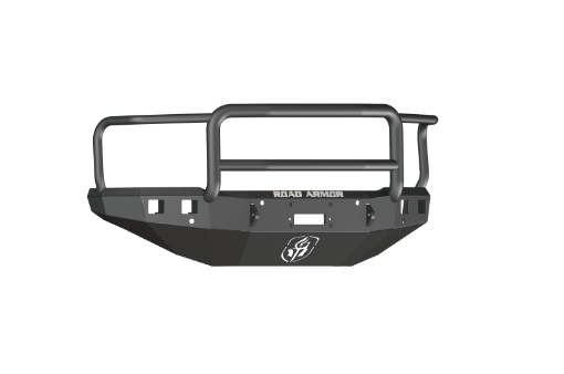 Picture of Road Armor 15 - 19 Chevy 2500 Stealth Front Winch Bumper wLonestar Guard - Tex Blk