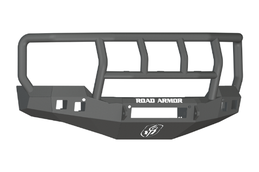 Picture of Road Armor 16 - 18 Chevy 1500 Stealth Front Bumper wTitan II Guard - Tex Blk