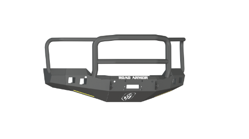 Picture of Road Armor 16 - 18 Chevy 1500 Stealth Front Winch Bumper wLonestar Guard - Tex Blk