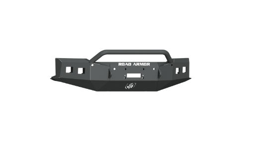 Picture of Road Armor 19 - 20 Chevy 1500 Stealth Front Winch Bumper wPre - Runner Guard - Tex Blk
