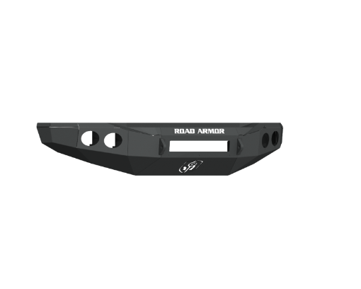 Picture of Road Armor 19 - 20 Chevy 4500HD5500HD Stealth Front Non - Winch Bumper wRound Light Ports - Tex Blk