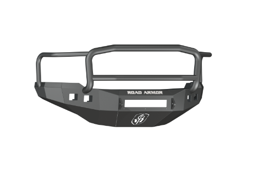 Picture of Road Armor 11 - 14 Chevy 2500 Stealth Front Bumper wLonestar Guard - Tex Blk
