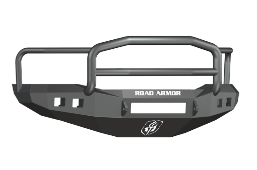 Picture of Road Armor 06 - 09 Dodge 2500 Stealth Front Bumper wLonestar Guard - Tex Blk